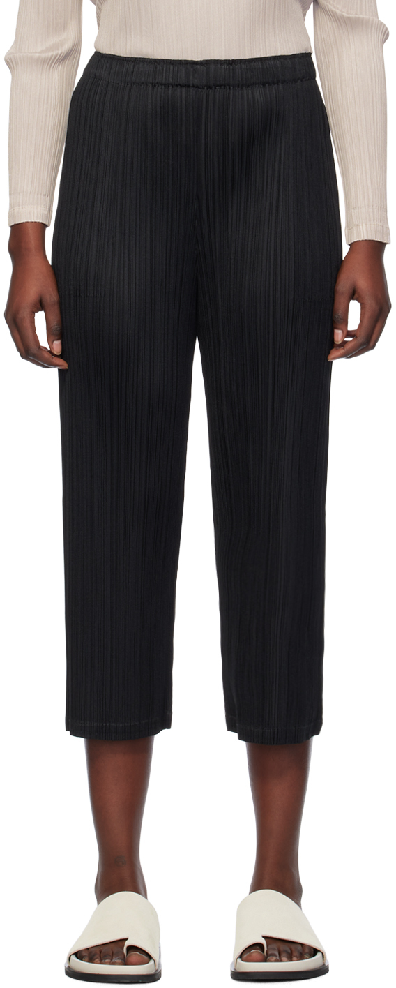 Black Monthly Colors December Trousers