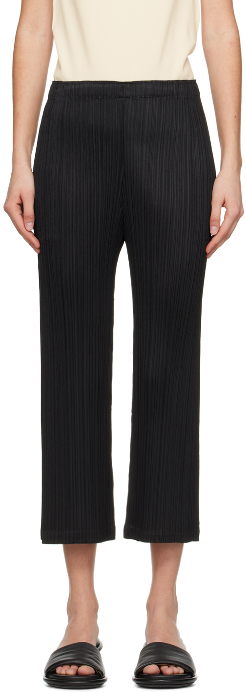 Black Monthly Colors February Trousers