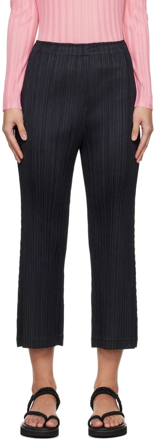 Black Thicker Bottoms 1 Trousers