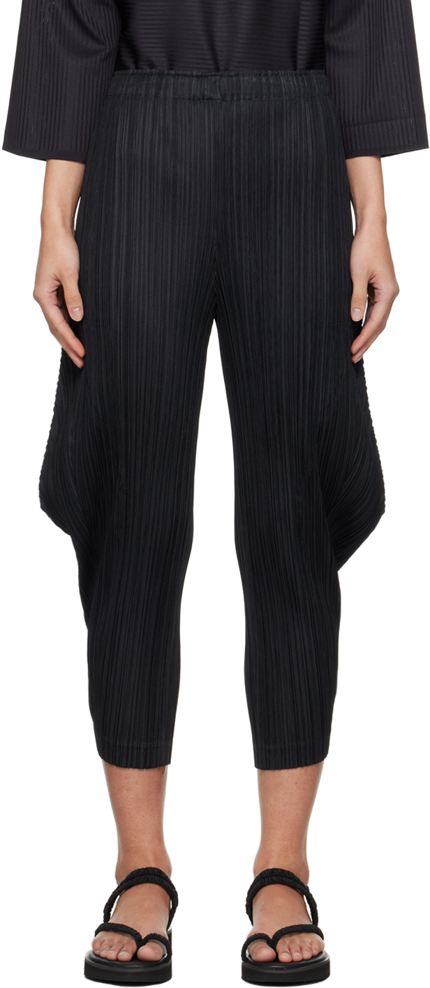Black Thicker Bottoms 1 Trousers