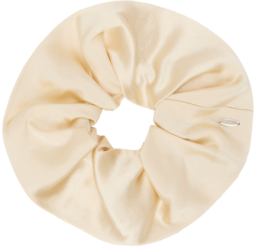 Sophie Buhai Off-white Elegant Scrunchie In Bone
