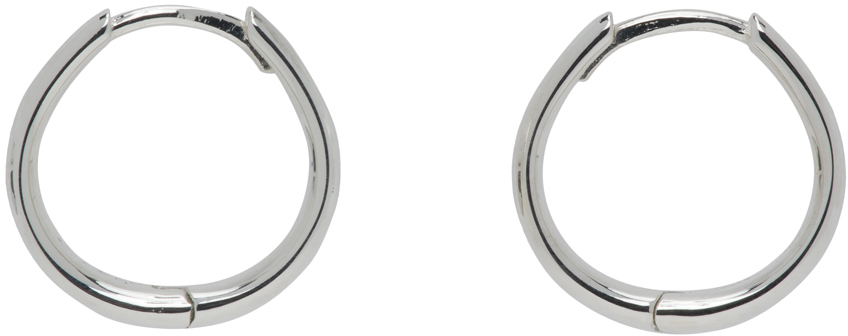 Sophie Buhai Silver Intrinsic Hoop Earrings
