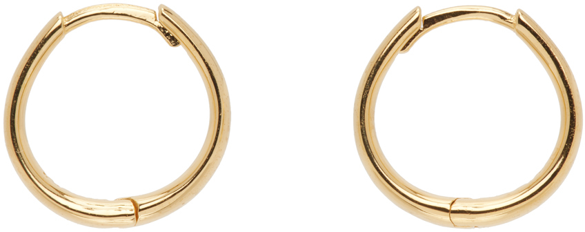 Sophie Buhai Gold Intrinsic Hoop Earrings In 18k Gold Verm
