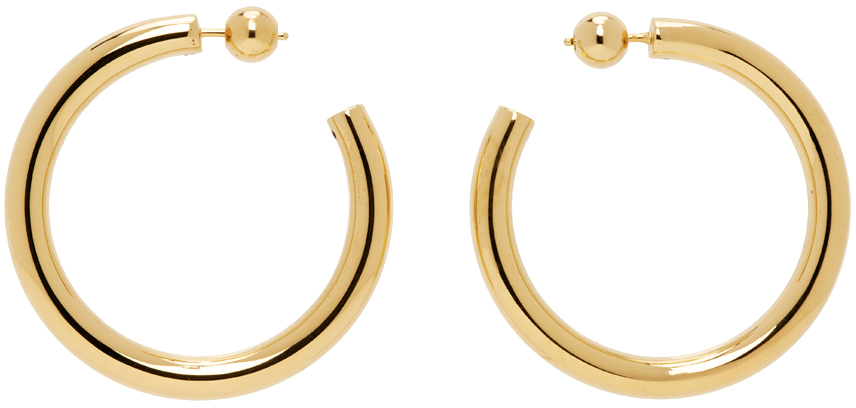 Sophie Buhai Gold Medium Everyday Hoop Earrings