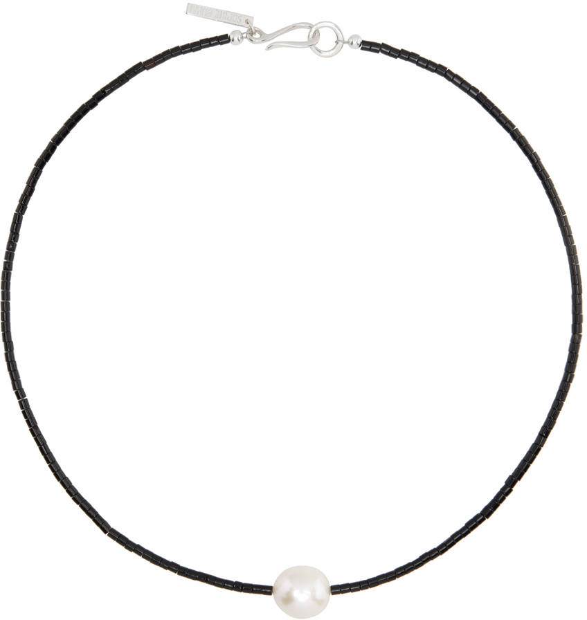 Sophie Buhai Mermaid Sterling Silver Choker With Agate And Freshwater Pearls