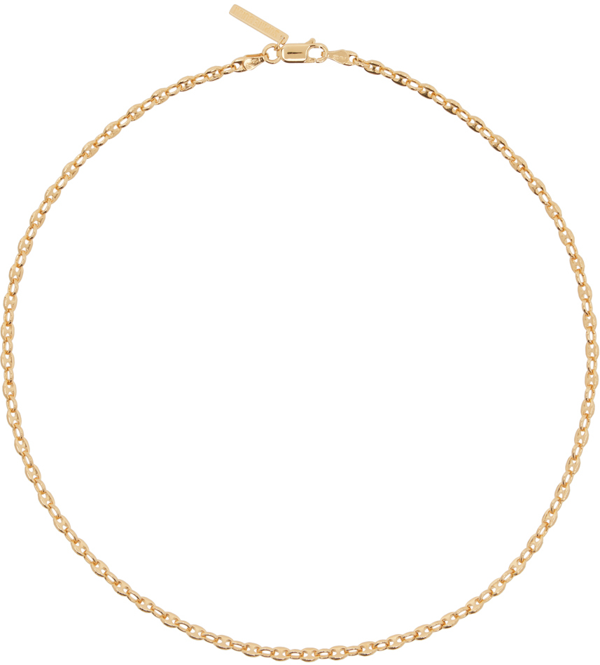 Sophie Buhai: Gold Classic Delicate Chain Necklace | SSENSE
