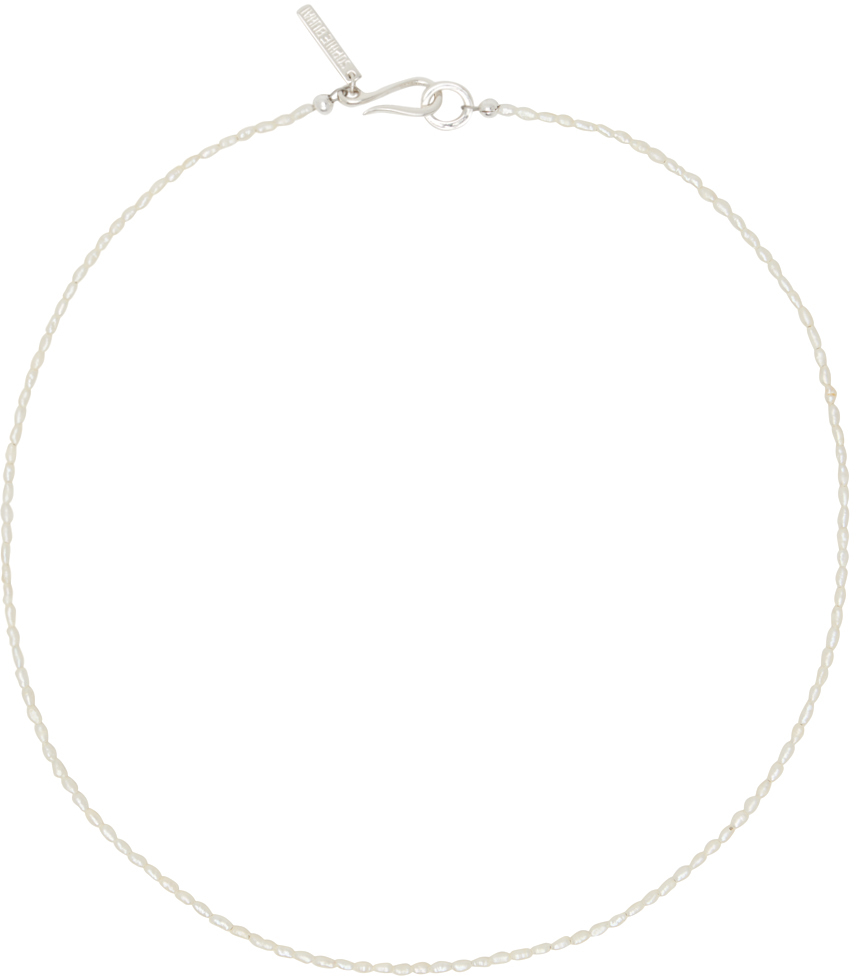 White Gisella Pearl Necklace