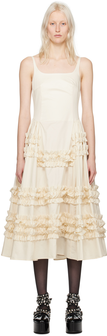 Molly Goddard: Off-White Ruby Maxi Dress | SSENSE UK