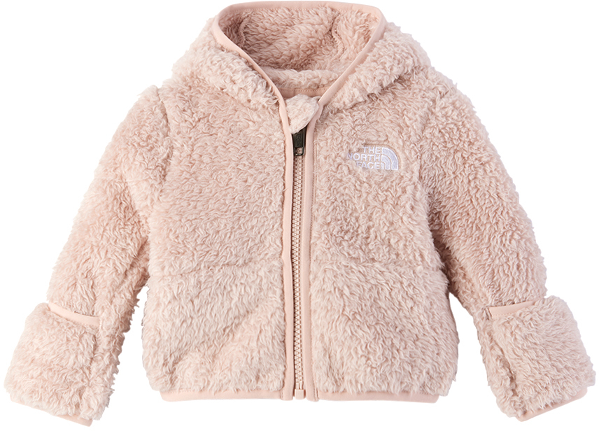 Shop The North Face Baby Pink Bear Hoodie