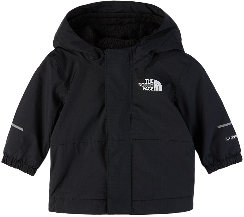 Shop The North Face Baby Black Antora Rain Jacket