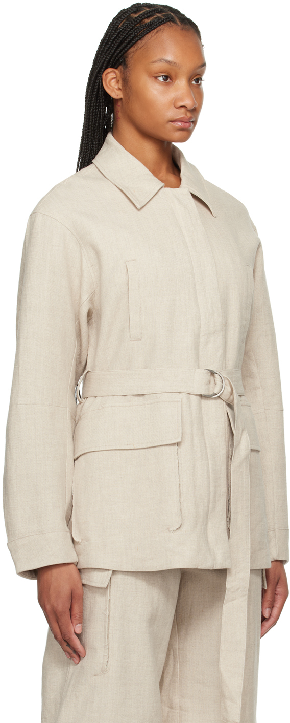 HOLZWEILER BEIGE GORTI JACKET 