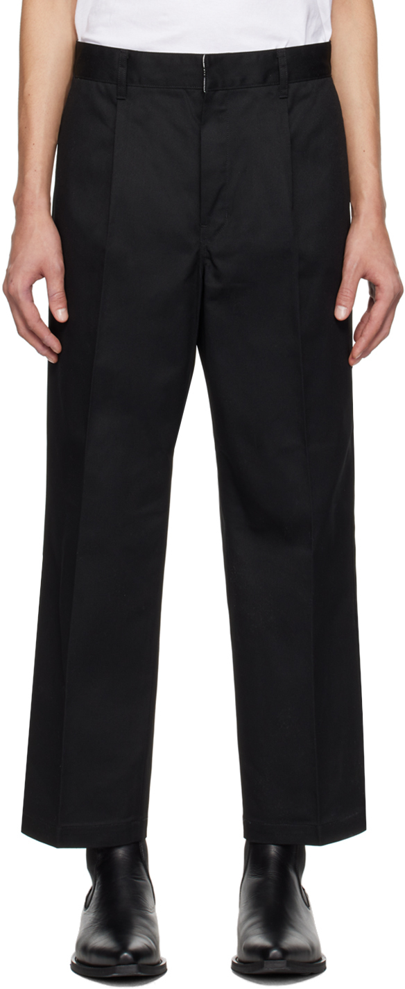 WACKO MARIA: Black Dickies Edition Trousers | SSENSE UK