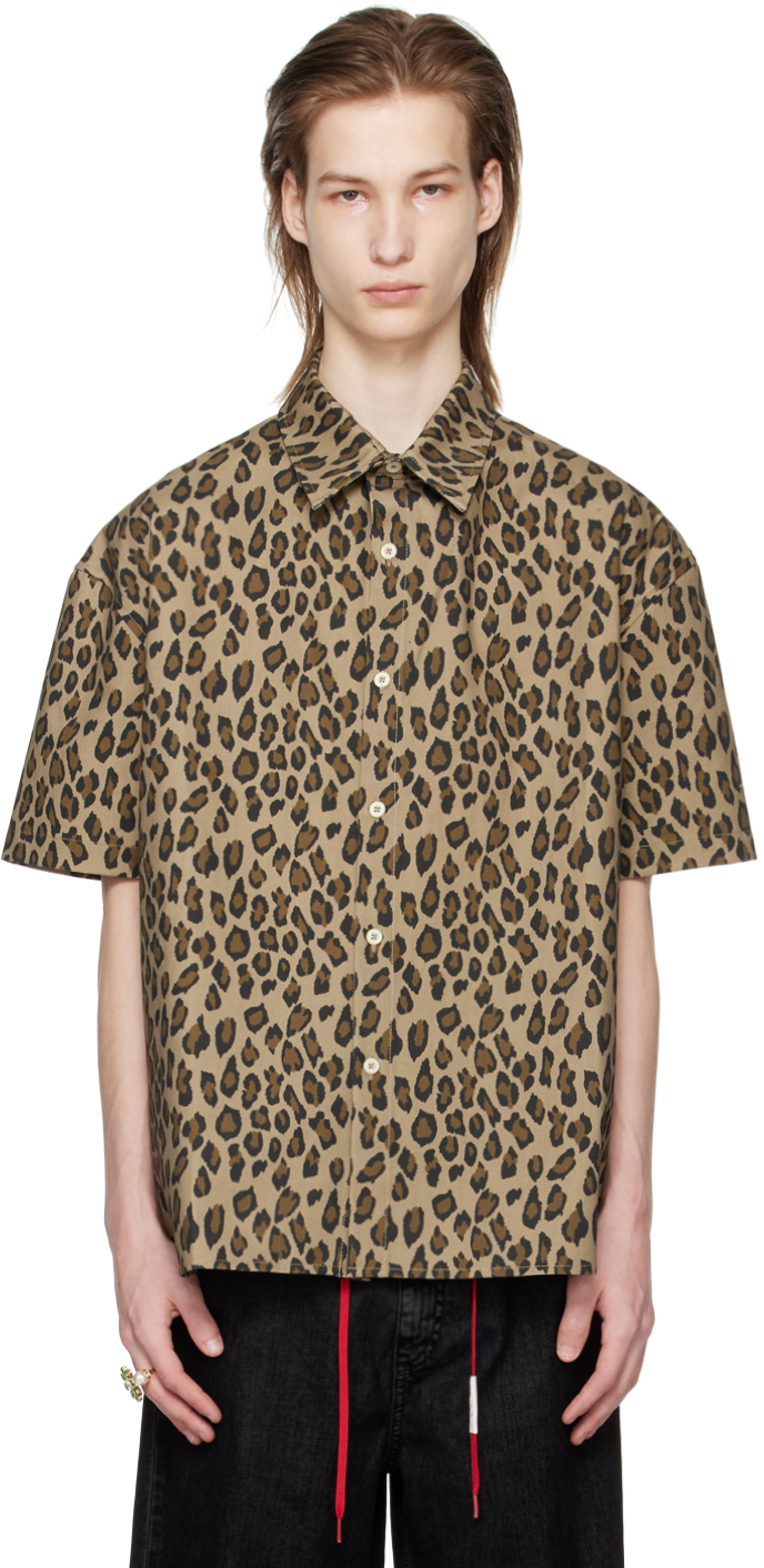 Brown Leopard Shirt