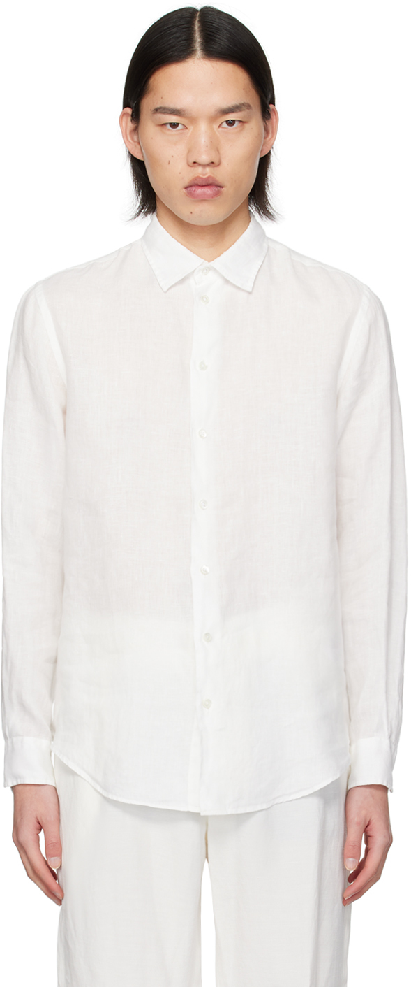 White Semi-Sheer Shirt