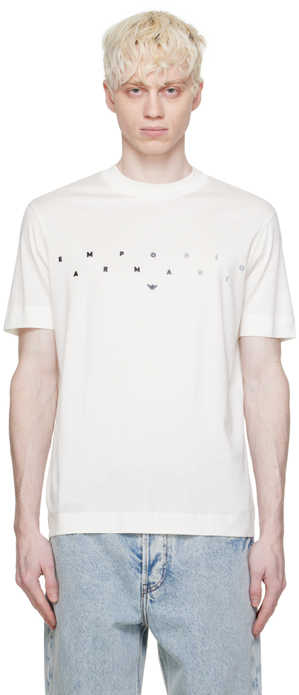 Off-White Embroidered T-Shirt
