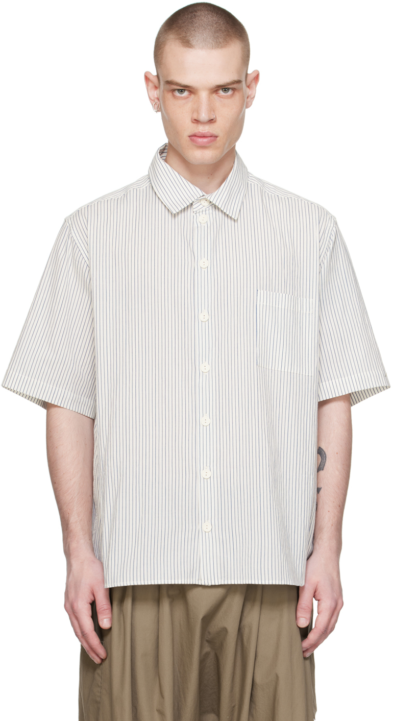 White Stripe Daily Shirt