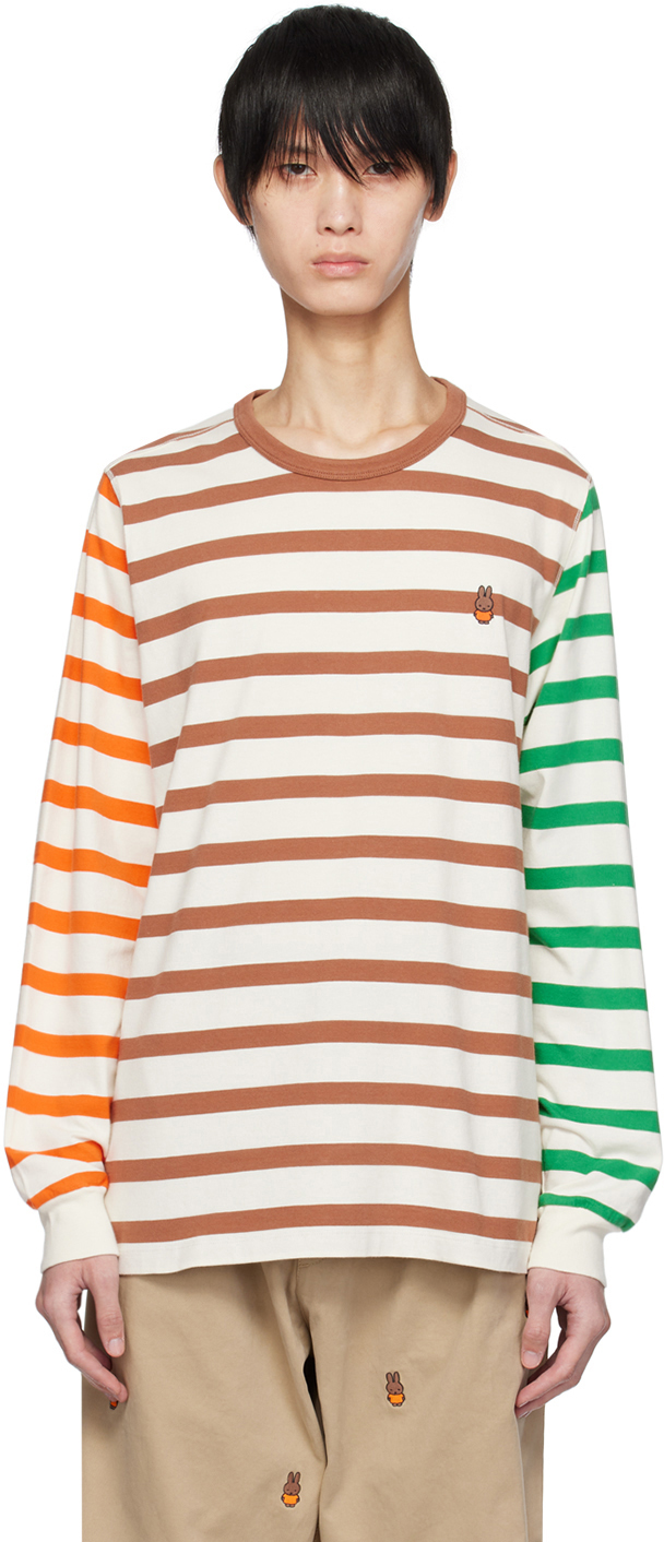 Off-White Miffy Striped Long Sleeve T-Shirt