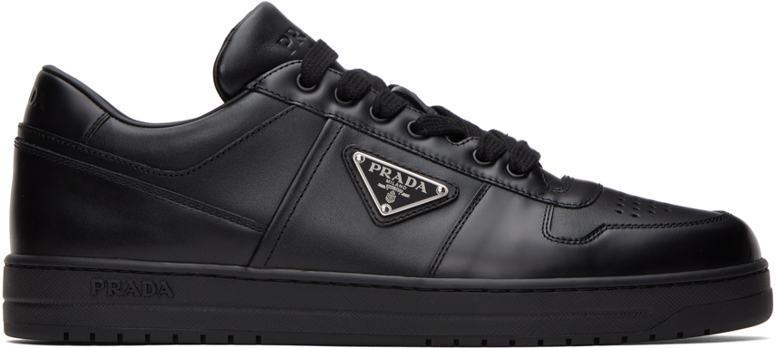 Prada: Black Downtown Sneakers | SSENSE UK
