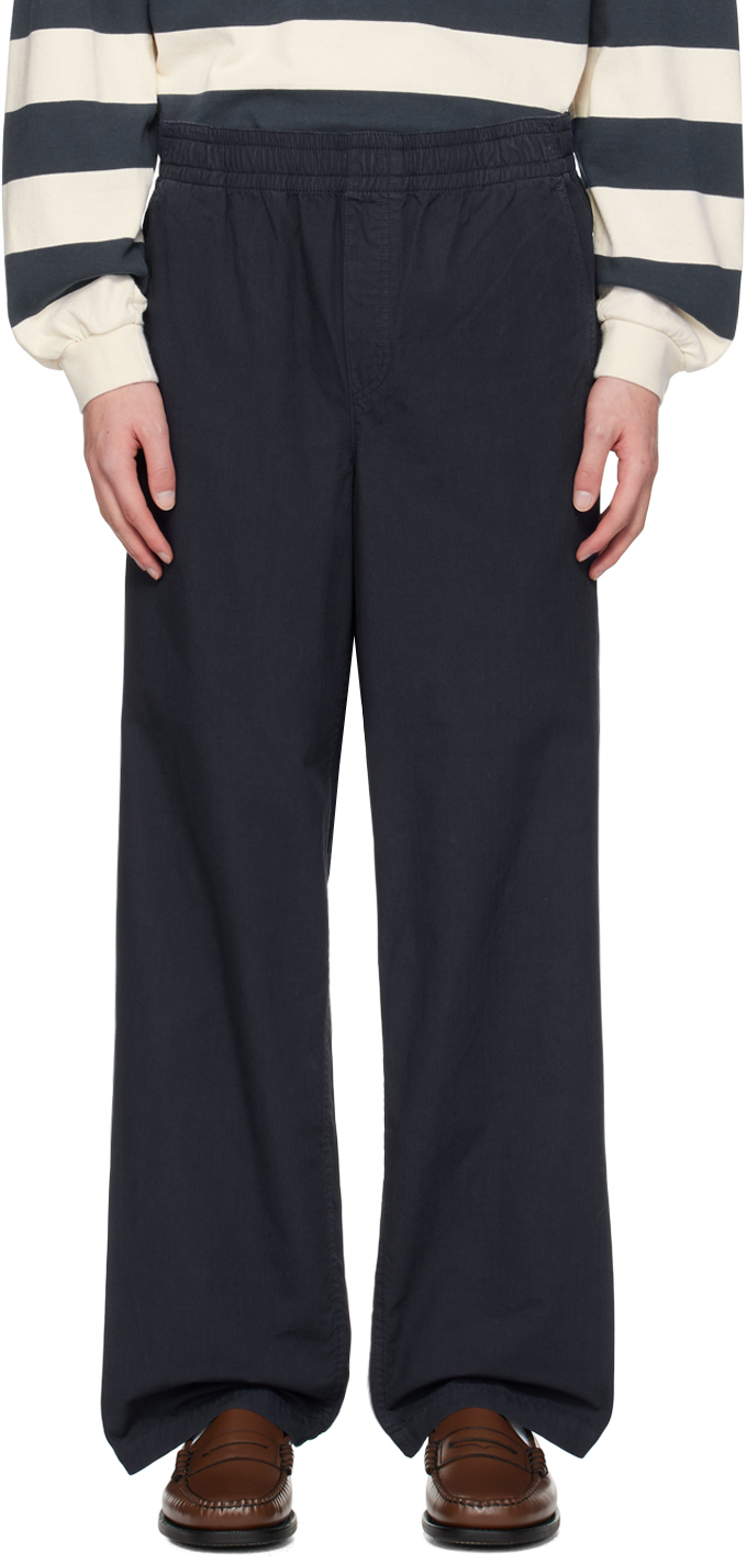 Palmes Navy Lucien Trousers