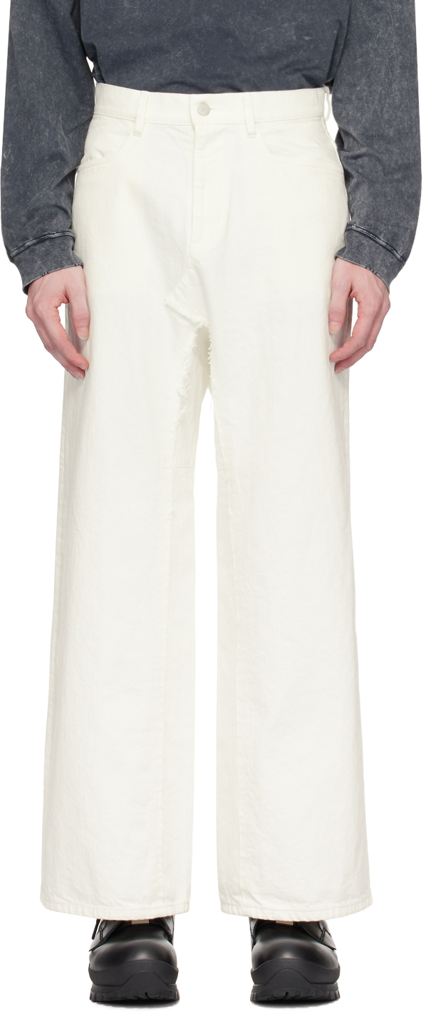 VEIN: White Resize Jeans | SSENSE