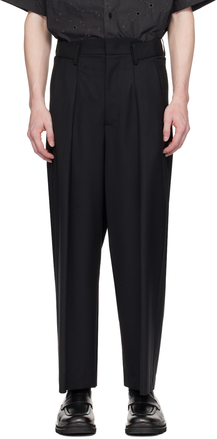 【関税込み】VeniceW ブラック Sock トラウザーズ vein-black-tropical-trousers.jpg