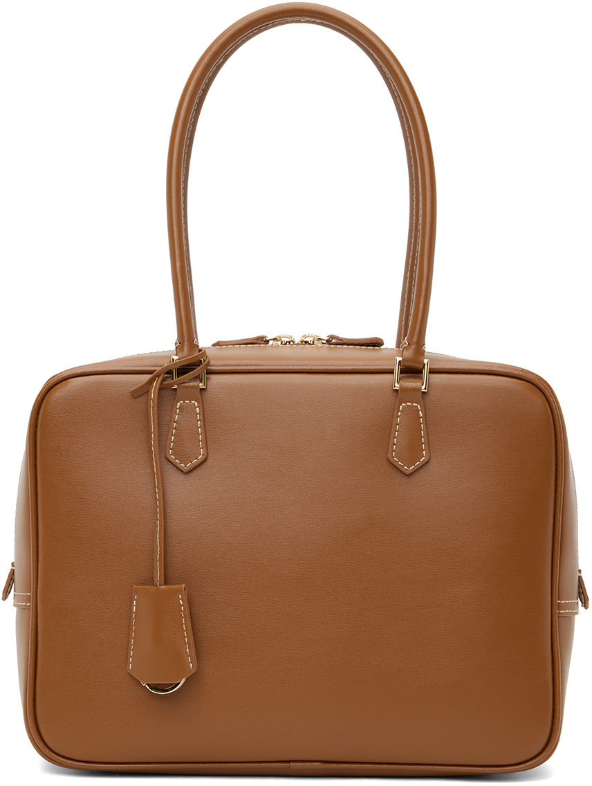 Tan Classic 28 Leather Bag