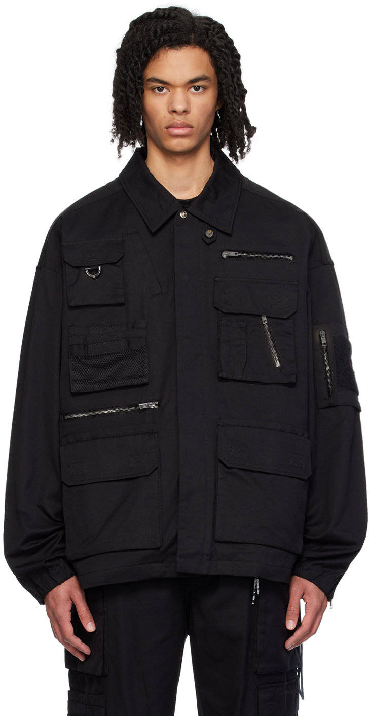 Mastermind Japan Black Zip Jacket