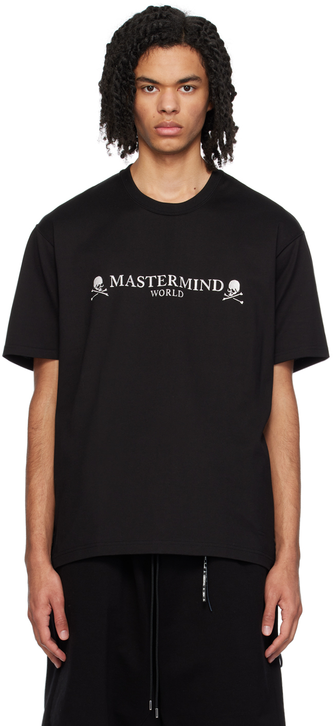 Mastermind Japan Black 3d Skull T-shirt