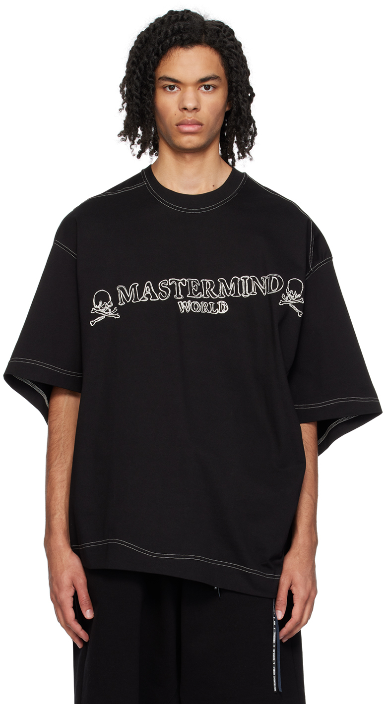 Mastermind Japan Black Bonded T-shirt