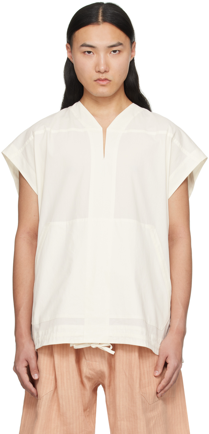 Jan-jan Van Essche White #35 Shirt