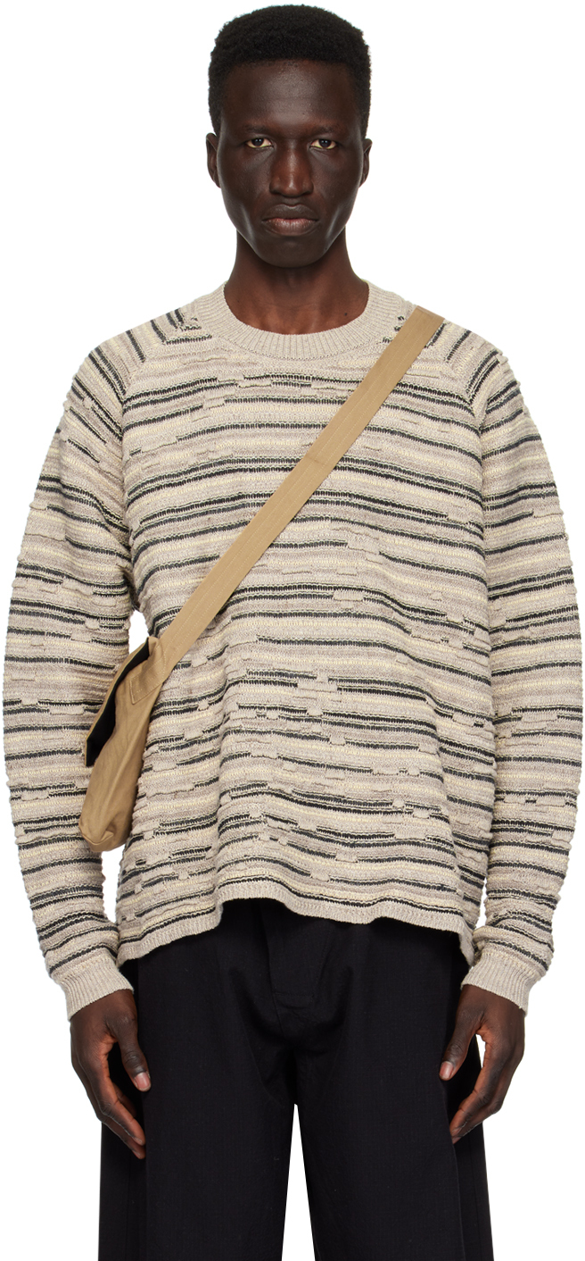 Jan-Jan Van Essche: Beige #64 Sweater | SSENSE Canada