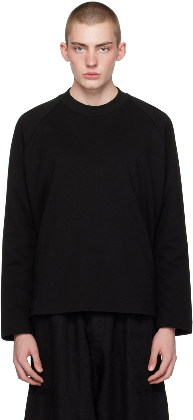 Jan-Jan Van Essche: Black #60 Sweatshirt | SSENSE Canada