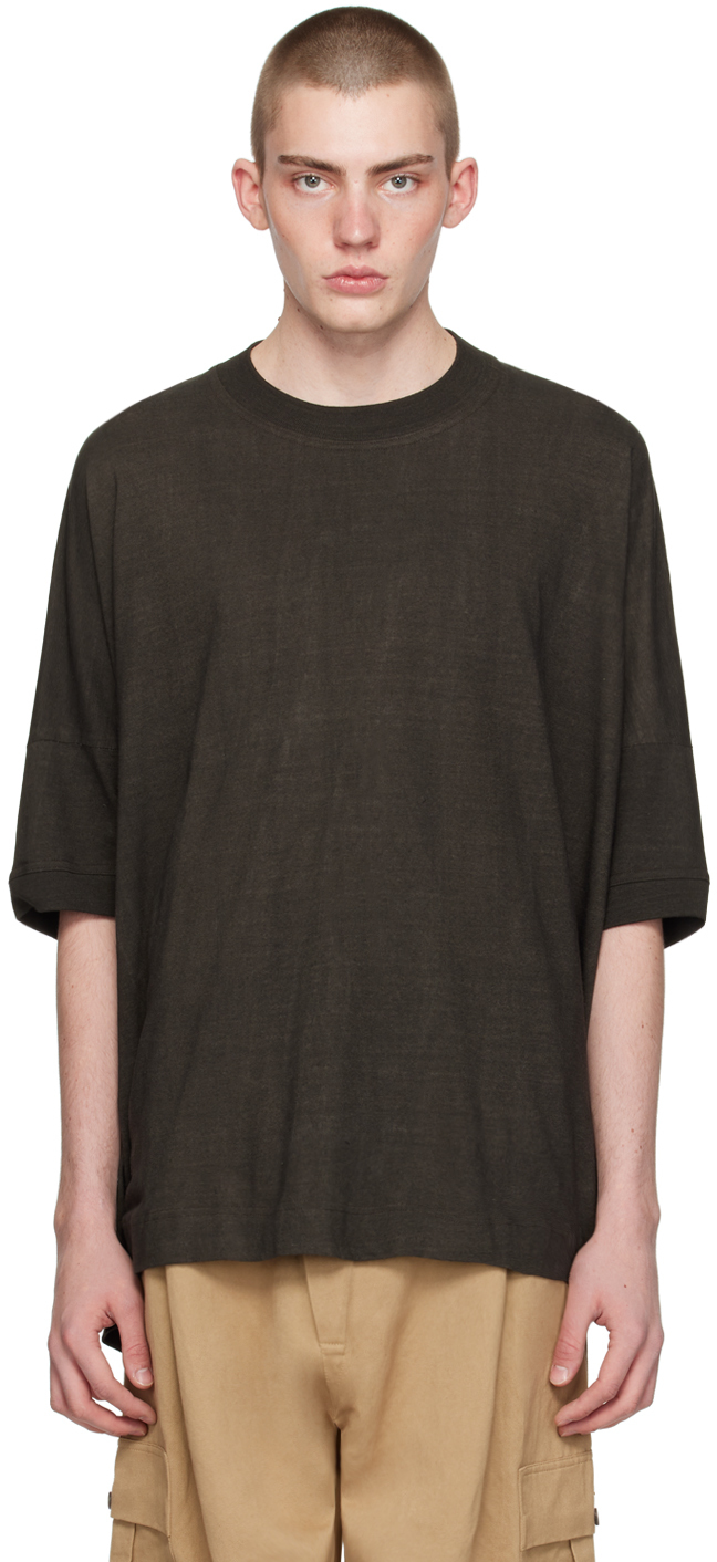 【関税込み】Jan-Jan Van Essche ブラウン #81 Tシャツ Jan-Jan Van Esscheのブラウン #81 Tシャツがセール中