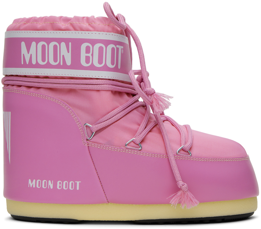 Moon Boot Pink Icon Low Boots In 003 Pink