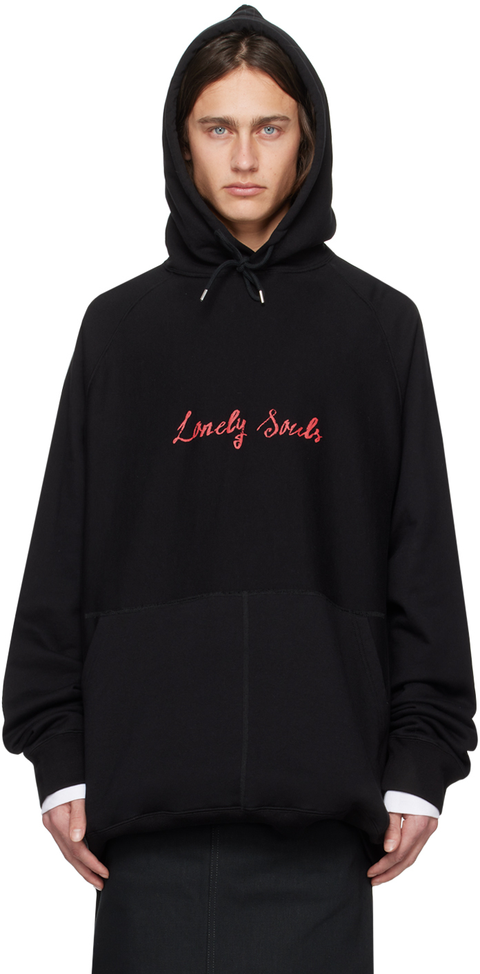 Black 'Lonely Souls' Hoodie