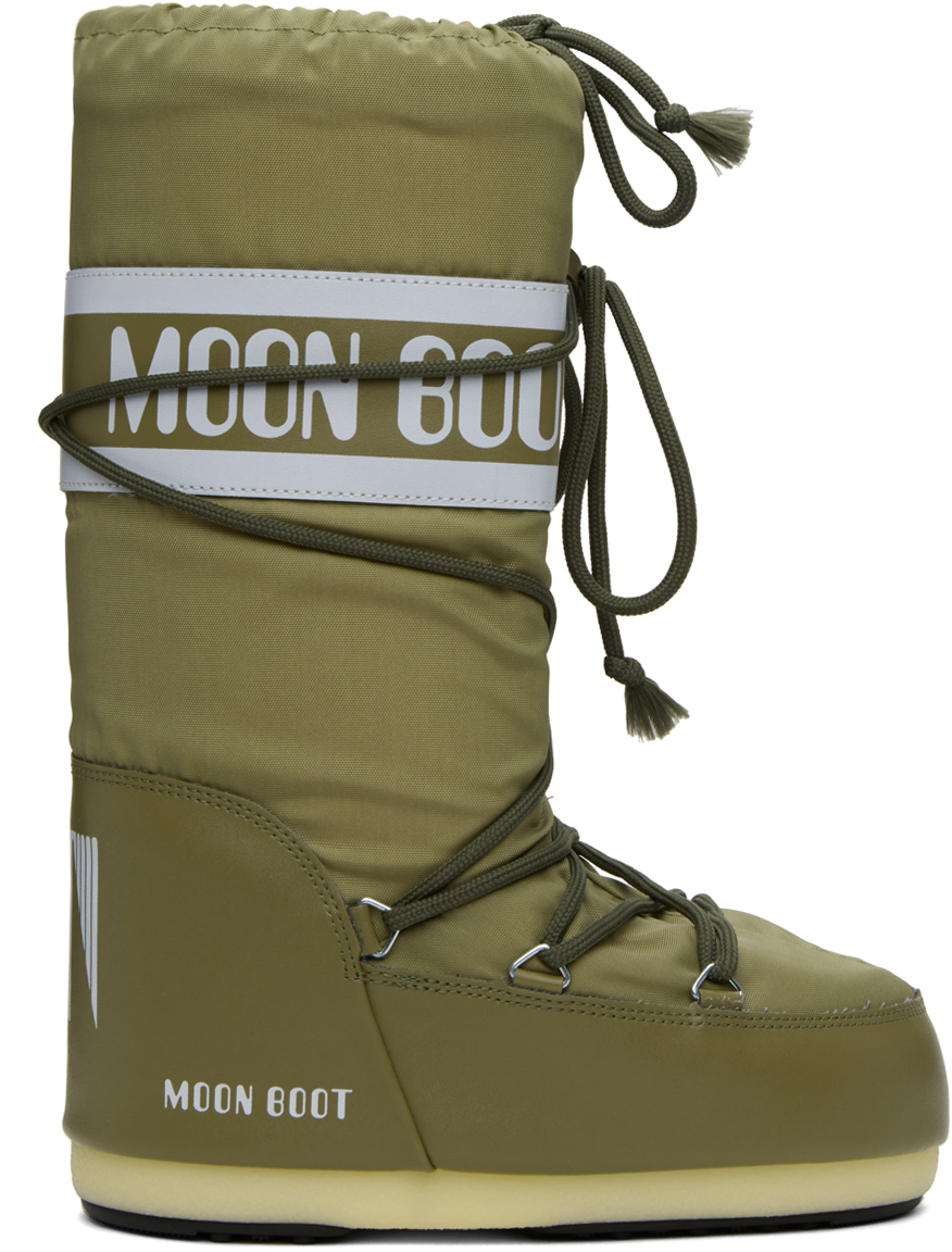 Moon Boot Khaki Icon Boots In 083 Khaki