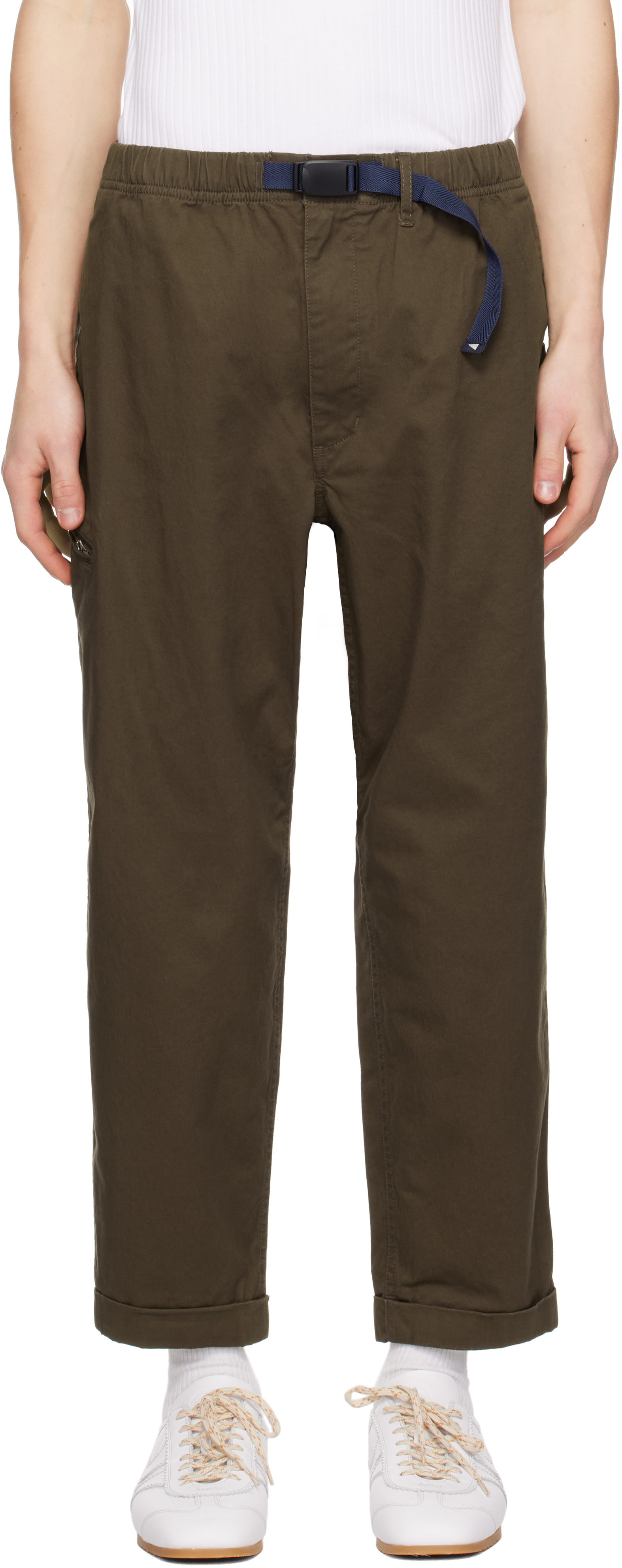 Brown Salathe Twill Climbing Cargo Pants