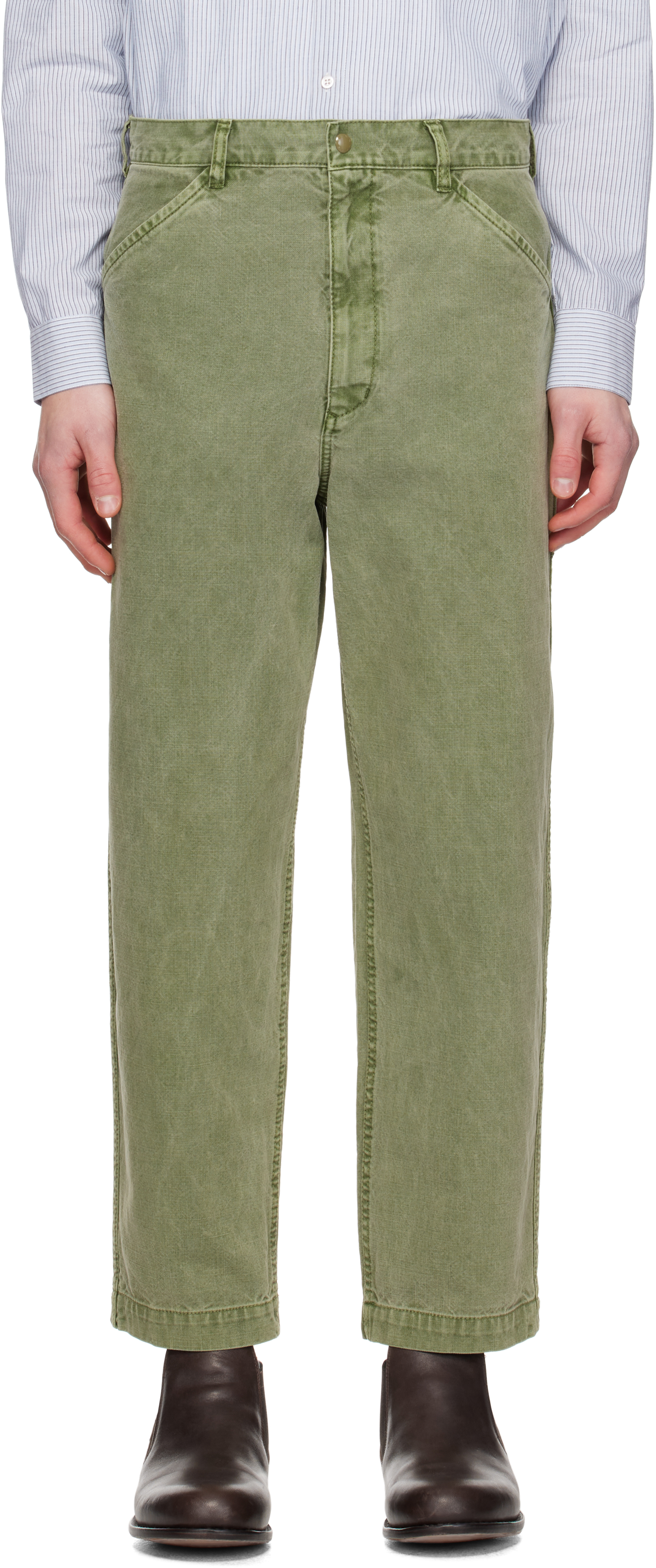 Khaki Minimalist Salathe Jeans