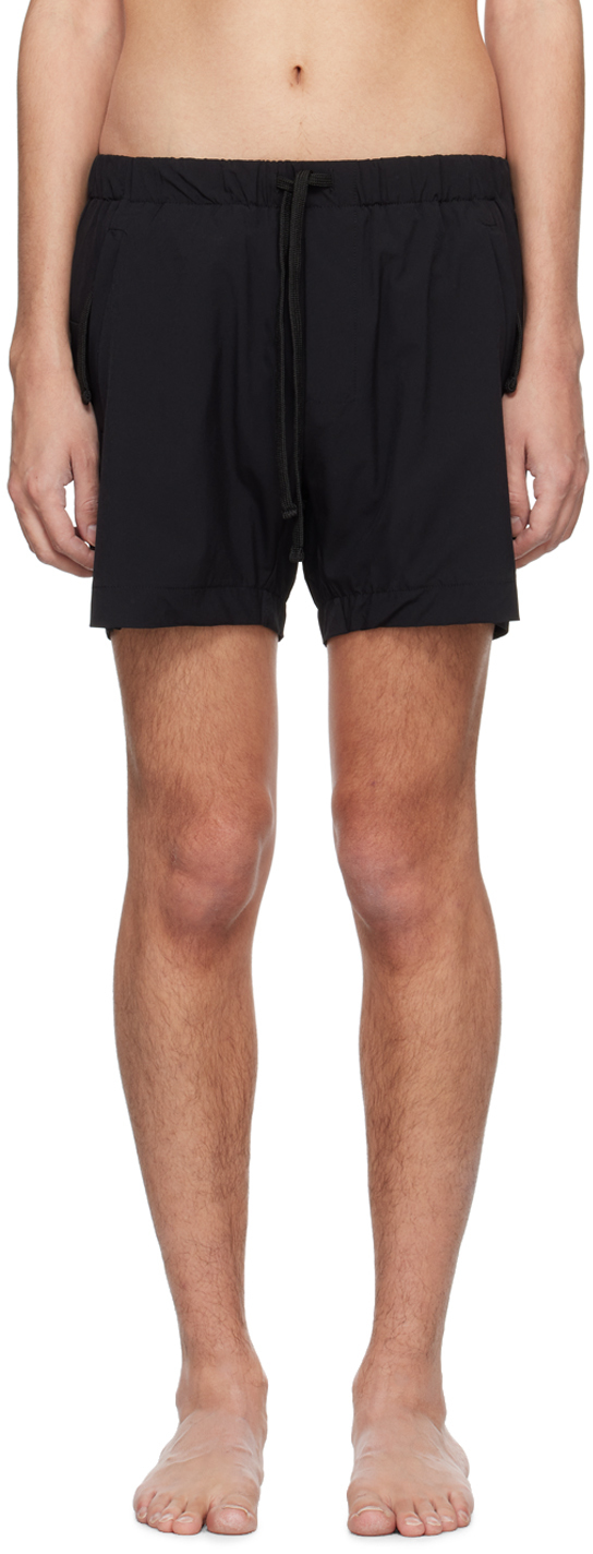 thom/krom Black Pocket Swim Shorts