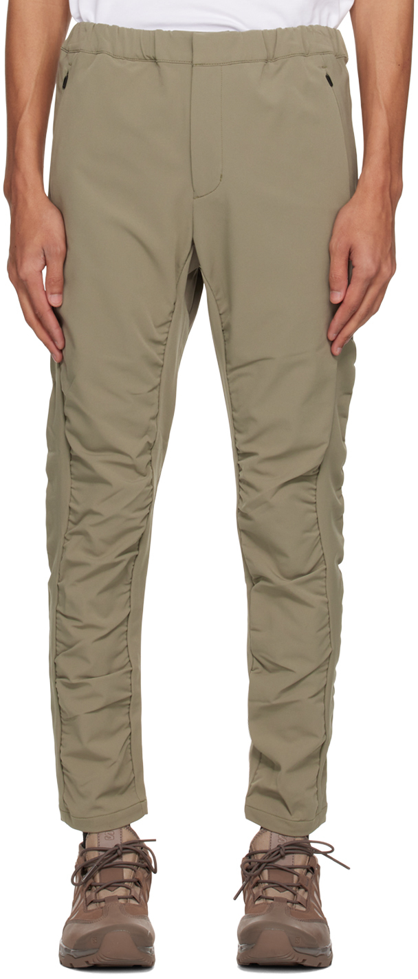 Khaki Articulated Trousers