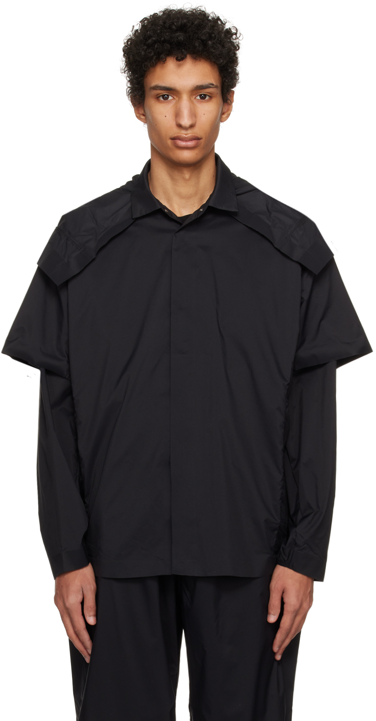Goldwin 0 Black Wind Shirt Jacket