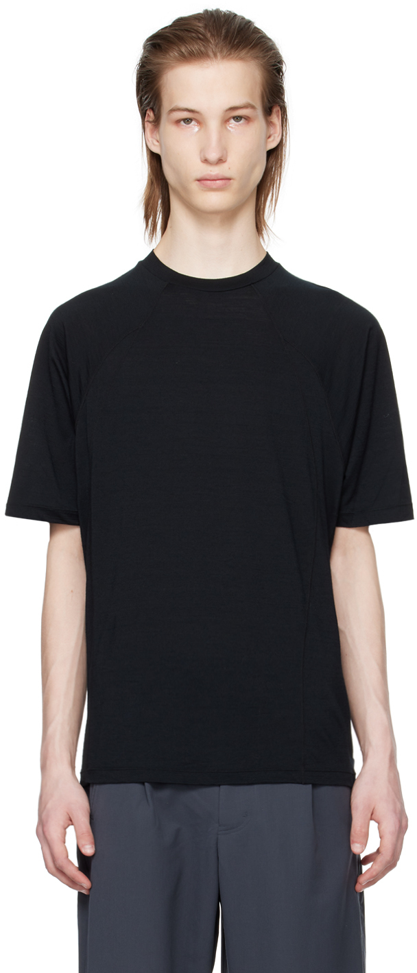 Goldwin 0 Black Paneled T-shirt