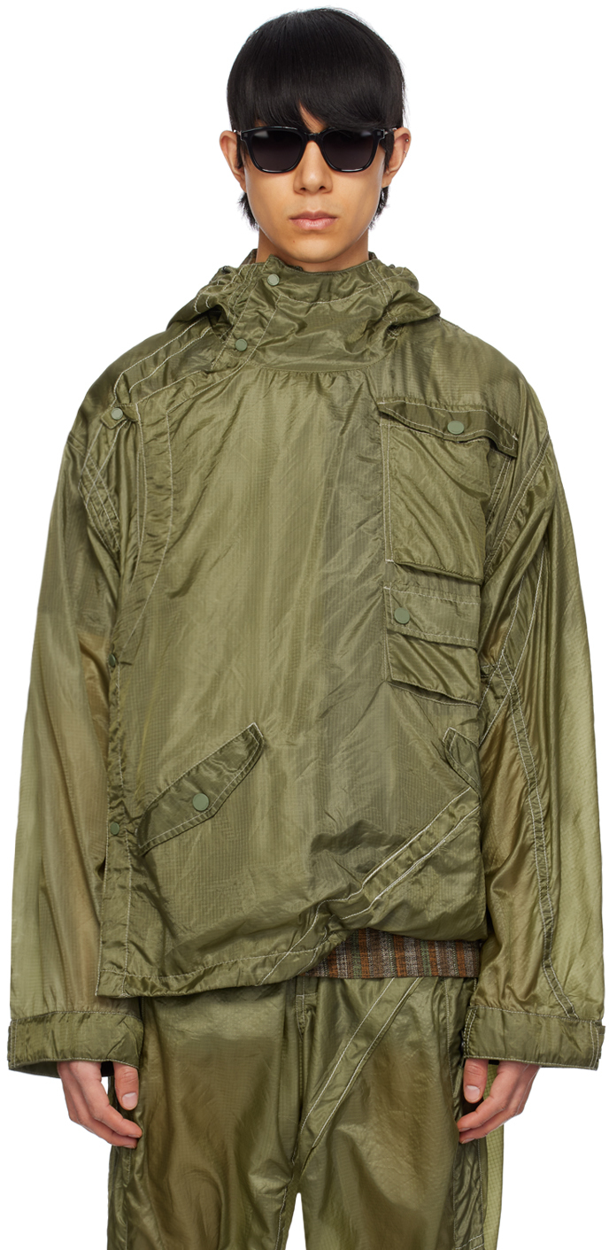 Maharishi: Khaki Snoparka Jacket | SSENSE Canada