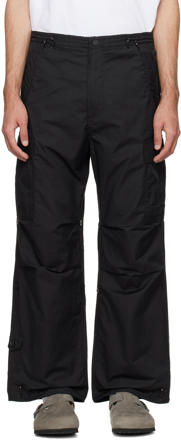Black Snocord Cargo Pants