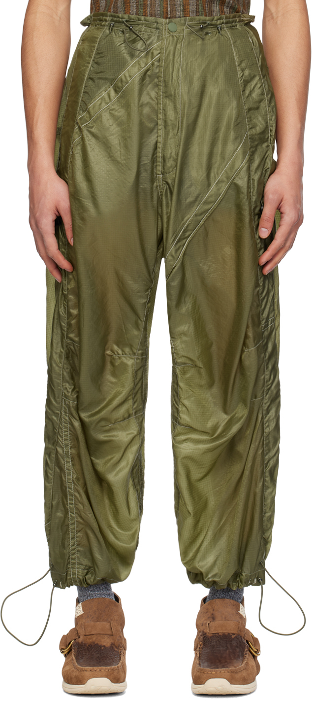 Shop Maharishi Khaki Snopants Trousers In Olive