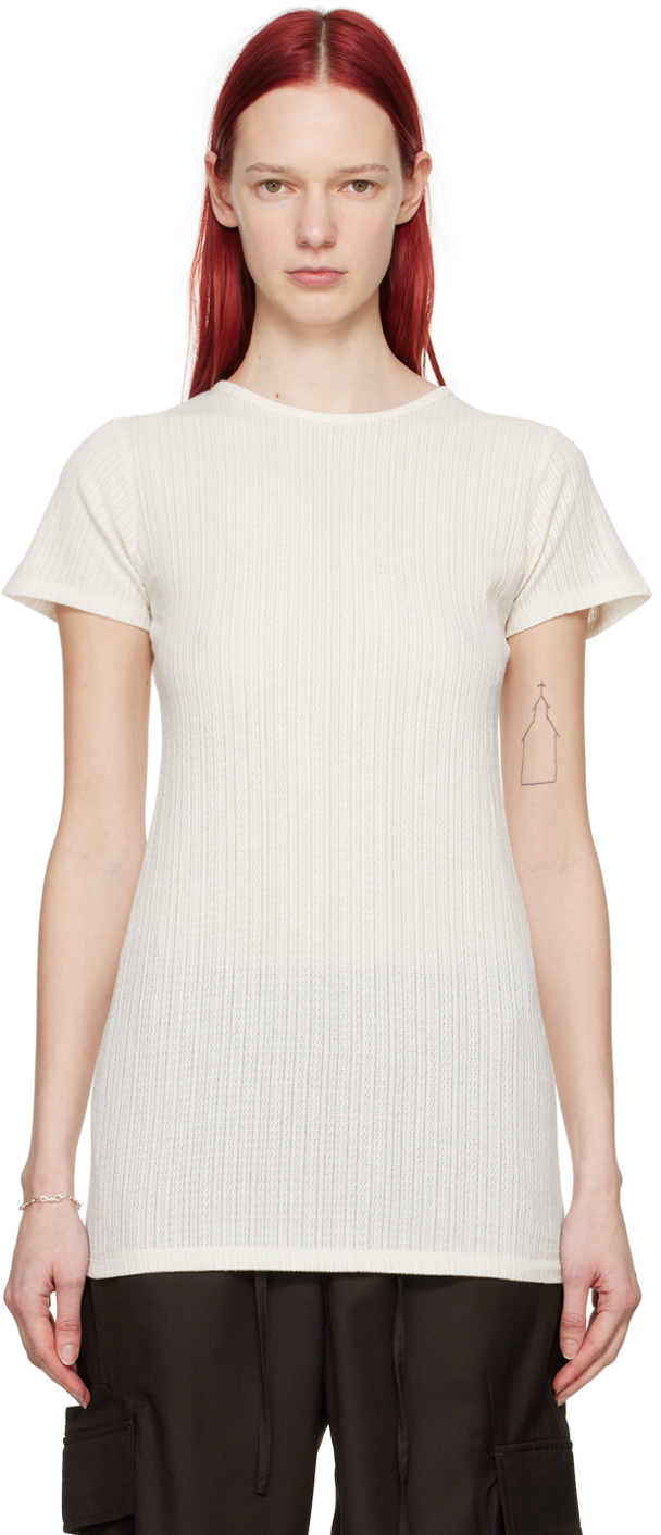 Off-White Long-Line T-Shirt