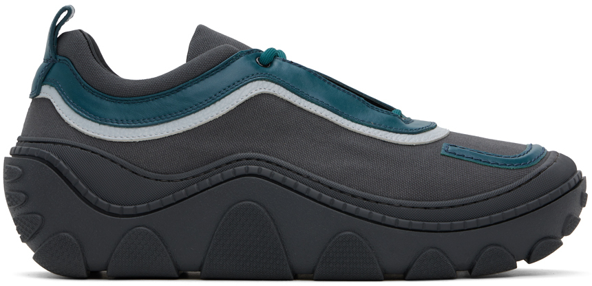 Gray Tonkin Canvas Sneakers