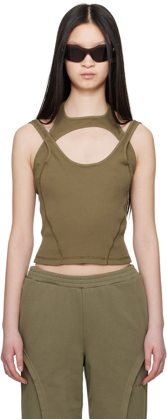 Khaki Marfa Tank Top