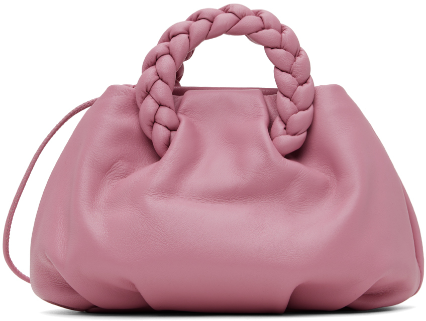 Hereu Pink Small Bombon Bag In Rose
