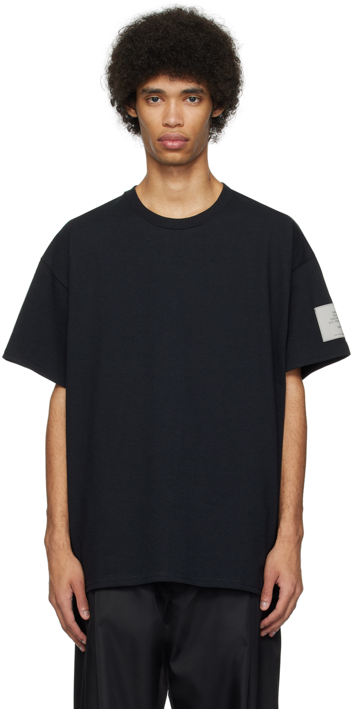 Shop N.hoolywood Black Half Sleeve T-shirt